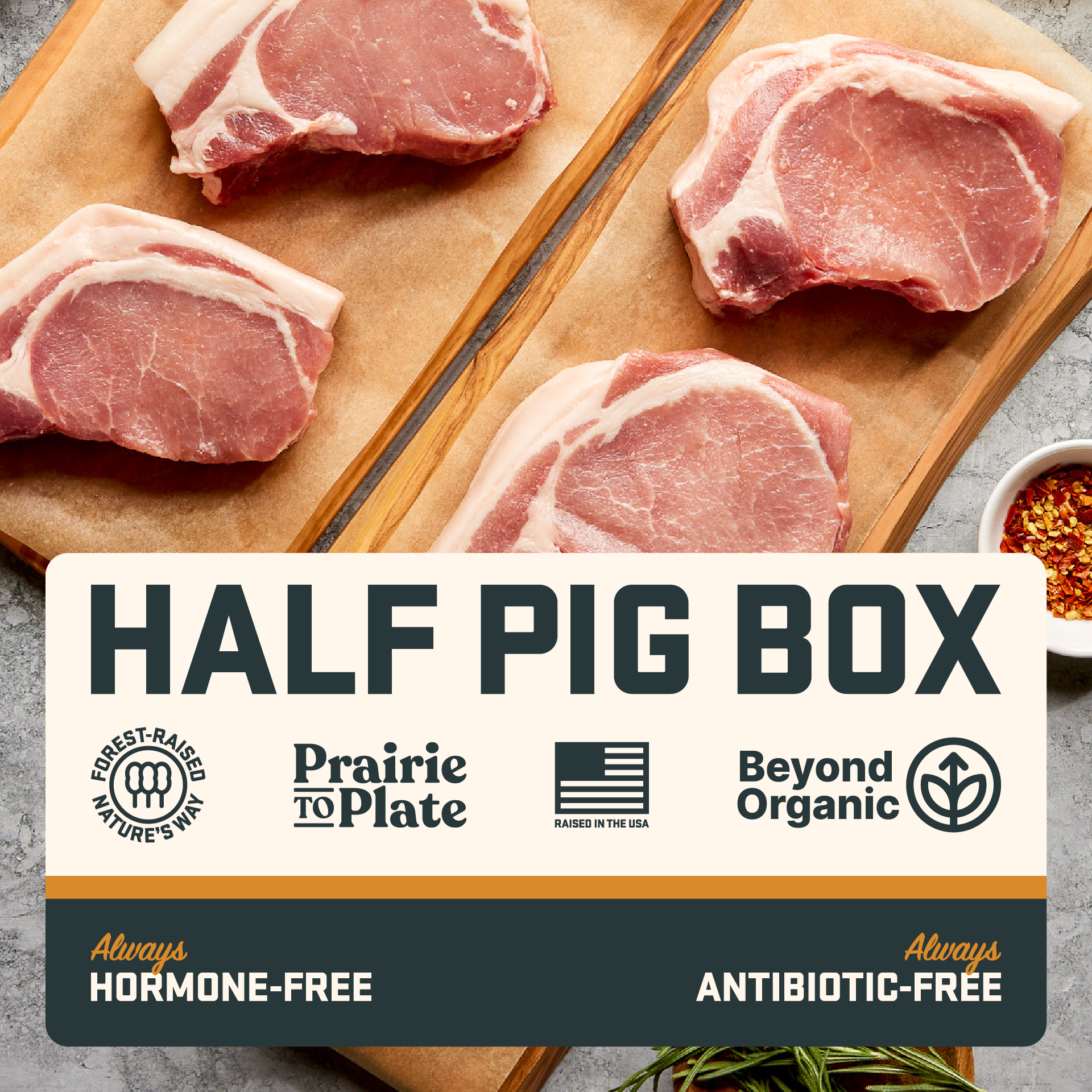 Half Pig Box